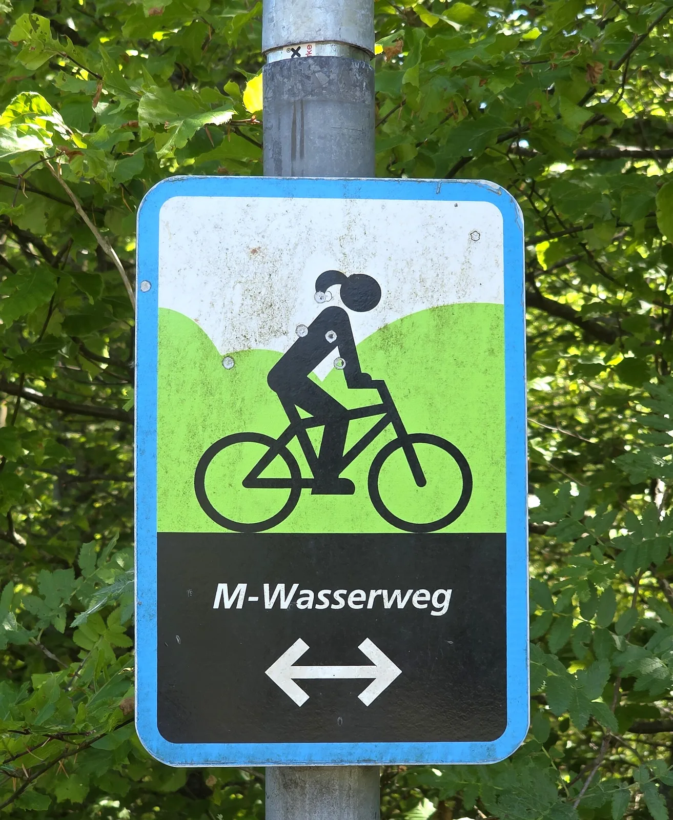 Radroute durch den Hofoldinger Forst
